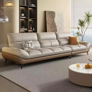 Alternative view of Sofa Da Bò Ý Cao Cấp TA129