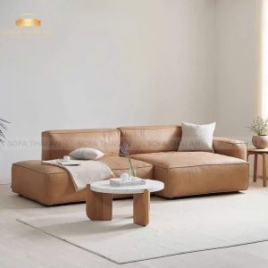 Sofa Góc Da Hiện Đại TA365