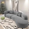 Sofa Băng Cong Hiện Đại TA342