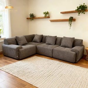 Alternative view of Sofa Góc Vải Hiện Đại TA359