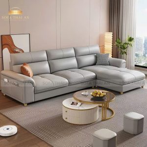 Sofa Góc Da Hiện Đại TA363