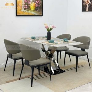 Bàn Ăn 4 Ghế Nhập Khẩu TA145