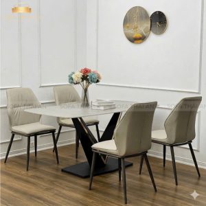 Bàn Ăn 4 Ghế Nhập Khẩu TA151