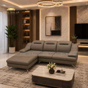 Sofa Góc Da Hiện Đại TA479