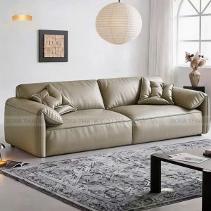 Alternative view of Sofa Băng Da Hiện Đại TA394