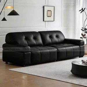 Alternative view of Sofa Băng Da Hiện Đại Tối Giản TA393