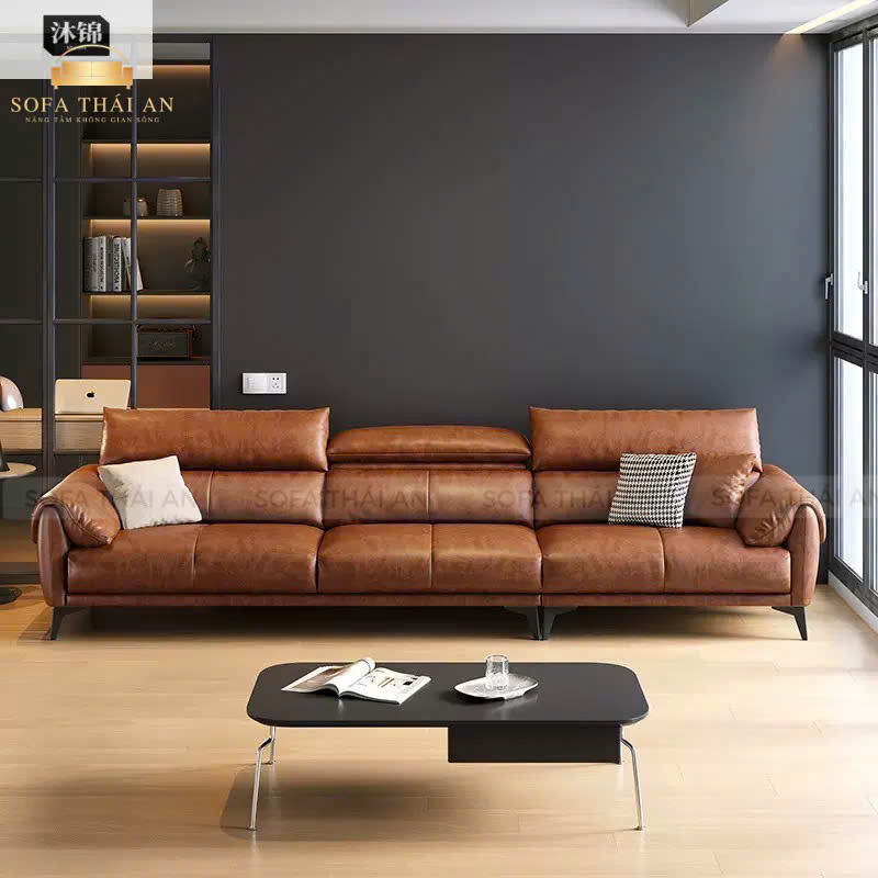 Sofa Băng Da Hiện Đại TA397