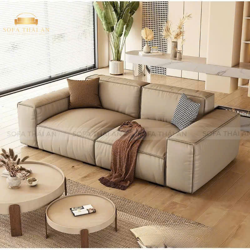 Sofa Băng Da Nhỏ Gọn Cho Căn Hộ TA399