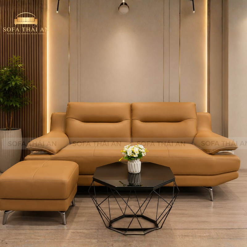 Sofa Băng Da Hiện Đại TA466