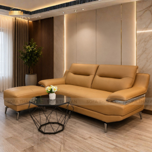 Alternative view of Sofa Băng Da Hiện Đại TA466