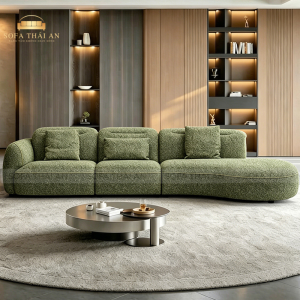 Alternative view of Sofa Băng Cong Hiện Đại TA484