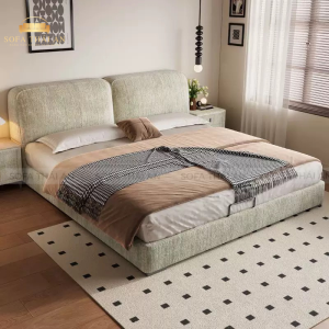 Giường Ngủ Hiện Đại Bọc Vải TA453