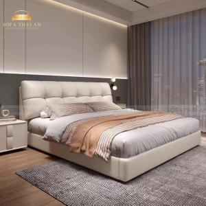 Giường Ngủ Hiện Đại Bọc Da TA452