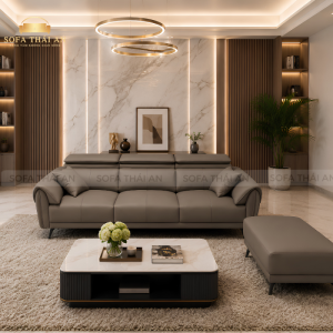 Sofa Băng Da Phòng Khách Hiện Đại TA471