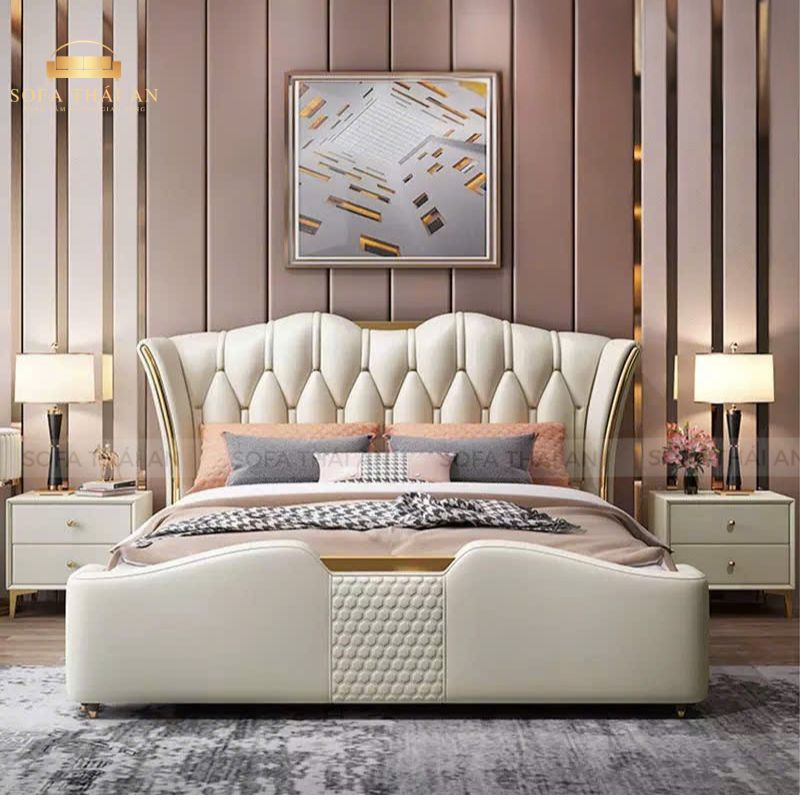 Giường Ngủ Phong Cách Tân Cổ Điển TA458