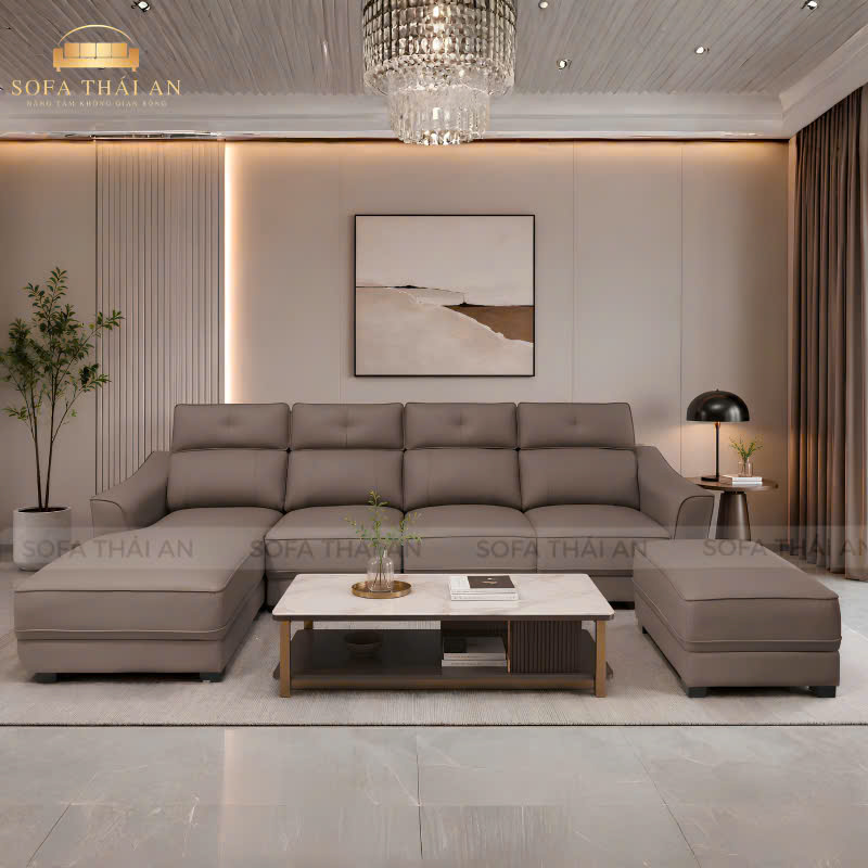 Sofa Góc Hiện Đại Cho Phòng Khách TA542