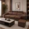 Sofa Băng Phòng Khách Tay Ốp Gỗ TA543