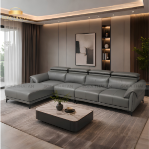 Alternative view of Sofa Góc Da Hiện Đại TA568