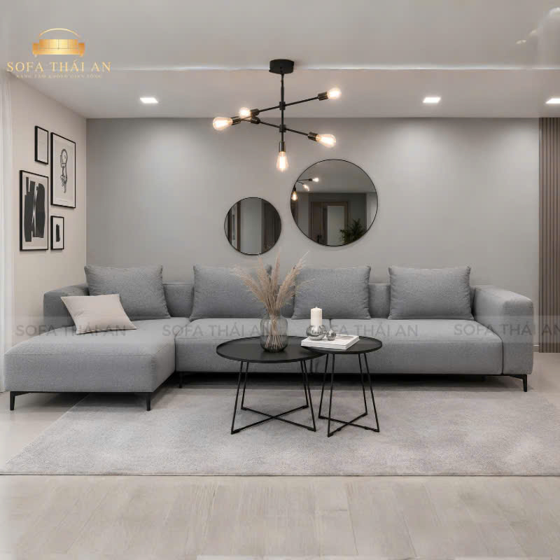 Sofa Góc Vải Hiện Đại TA569